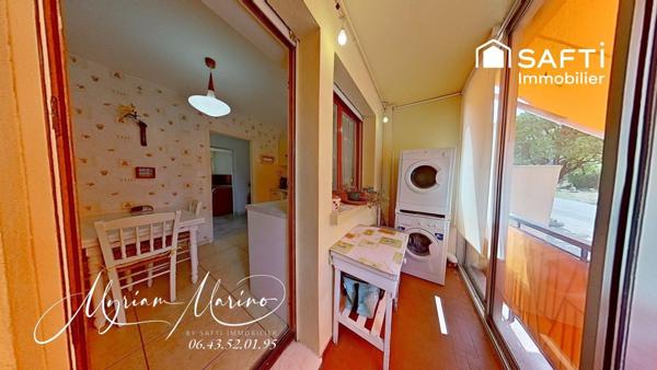 ACHAT - APPARTEMENT 3 PIÈCES  74 m² - VUE MER - GARAGE  35 m² - SAINT AYGULF (83370)