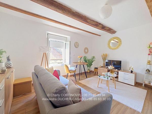 Maison de village Chateau Arnoux Saint Auban 140 m2 avec terrasse, combles et caves