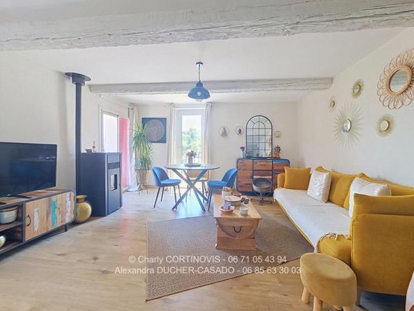 Maison de village Chateau Arnoux Saint Auban 140 m2 avec terrasse, combles et caves
