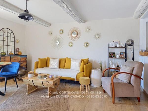 Maison de village Chateau Arnoux Saint Auban 140 m2 avec terrasse, combles et caves