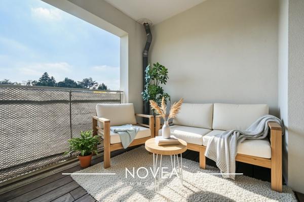 Appartement T3 avec grand espace de vie et loggia