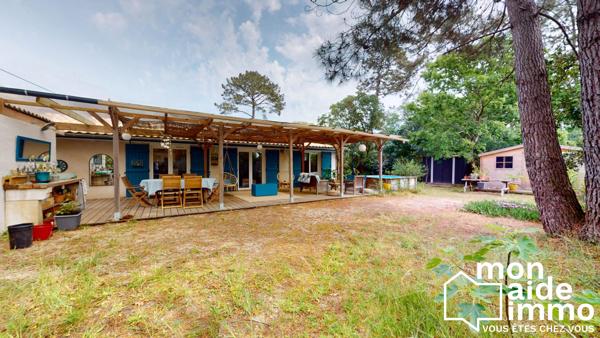 Maison rénovée 4 chambres sur terrain arboré
