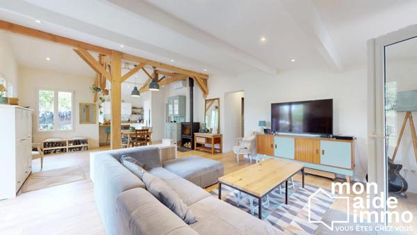 Maison rénovée 4 chambres sur terrain arboré