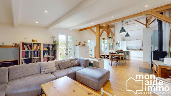Maison rénovée 4 chambres sur terrain arboré