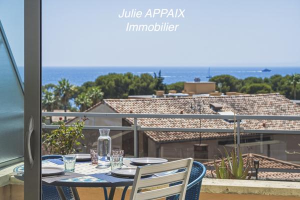 STUDIO VUE MER AVEC GRANDE TERRASSE ET GARAGE