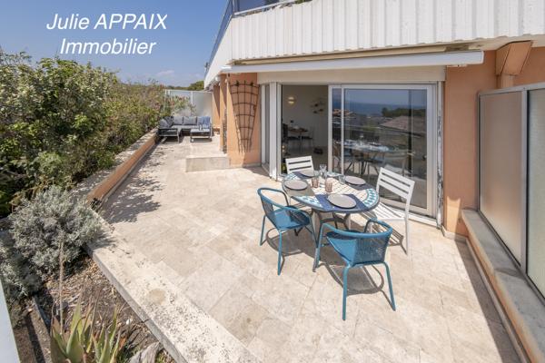 STUDIO VUE MER AVEC GRANDE TERRASSE ET GARAGE