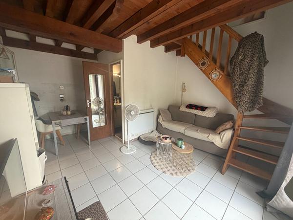 Maisonnette de type T2 avec jardin et parking