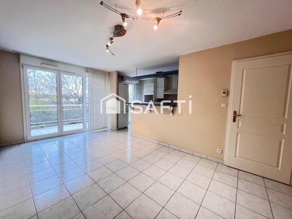 Appartement de 48 m² à Sierentz avec une terrasse, une cave, un garage