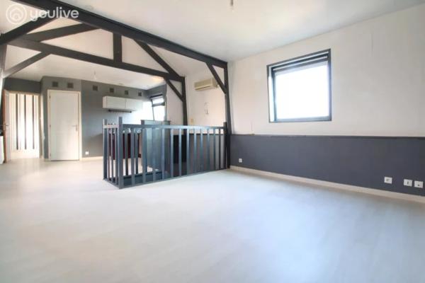 appartement F2 de 44m² habitable avec cave et place de parking privatif