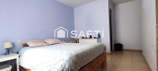 maison 3 chambres, jardin de 2000m2 et proche gare TGV