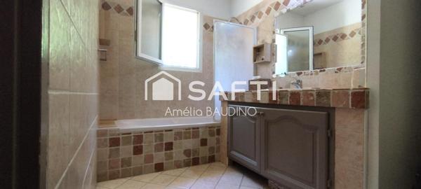 maison 3 chambres, jardin de 2000m2 et proche gare TGV