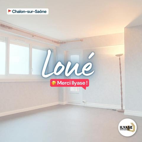 Chalon-sur-Saône (71100) APPARTEMENT T4 80 m² | 2 CH | BALCON | PARKING
