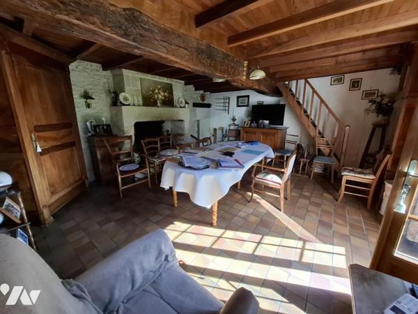 Charentaise de 90 m² hab - 2 chambres - à SAINTES rive Gauche - quartier lycée agricole