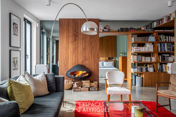 Appartement d’architecte avec rooftop – Louvre-Rivoli