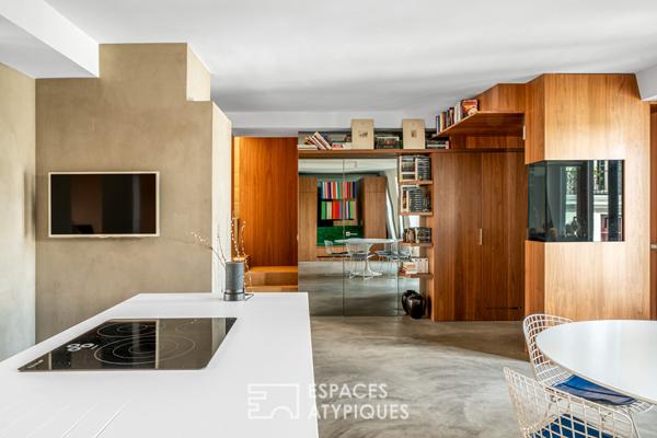 Appartement d’architecte avec rooftop – Louvre-Rivoli