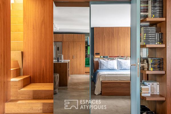 Appartement d’architecte avec rooftop – Louvre-Rivoli