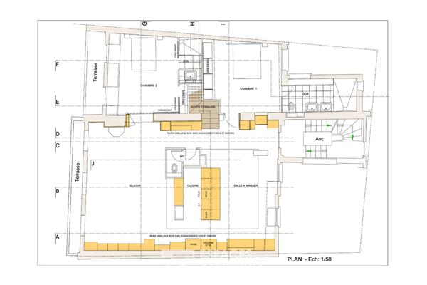 Appartement d’architecte avec rooftop – Louvre-Rivoli