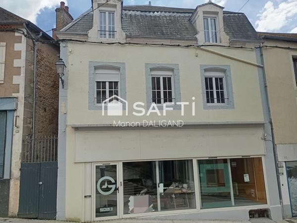 Local commercial avec son logement