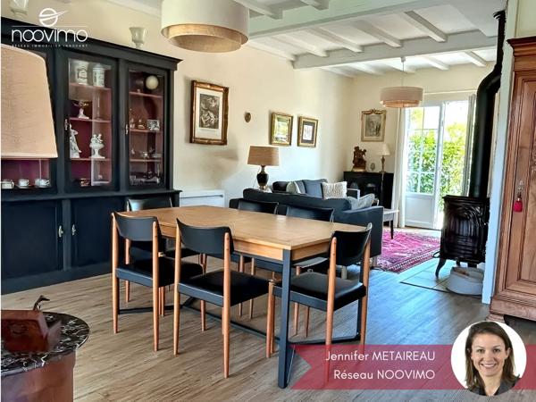 Maison de plain-pied 3 chambres à la décoration soignée