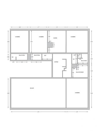 Appartement à vendre 6 pièces 115 m² Châtenay-Malabry