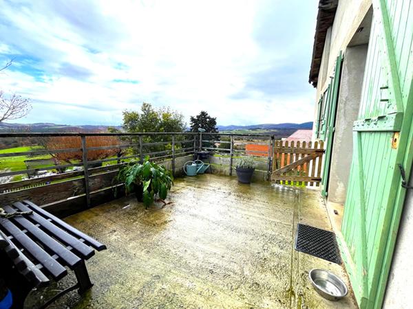 MADIÈRE A VENDRE MAISON AVEC VUE PYRÉNÉES, DOUBLE POTENTIEL D'HABITATION