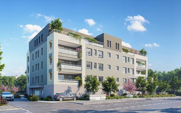 Appartement à louer    2 pièces • 42,14 m2 Yutz