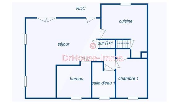 Maison à vendre 6 pièces de 133 m²