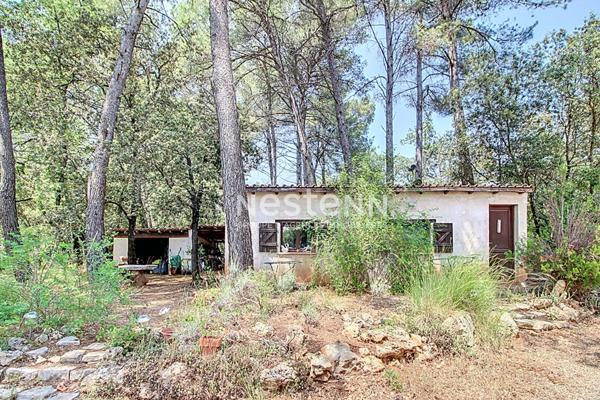 Exclusivité A VENDRE ! Maison de 92 m2 de plain pied + 10m² de dépendance + piscine le tout sur un terrain de 2 hectares!!