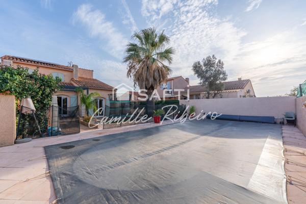 POLLESTRE, MAISON 3 FACES T5, AVEC GRAND JARDIN PISCINE ET GARAGE