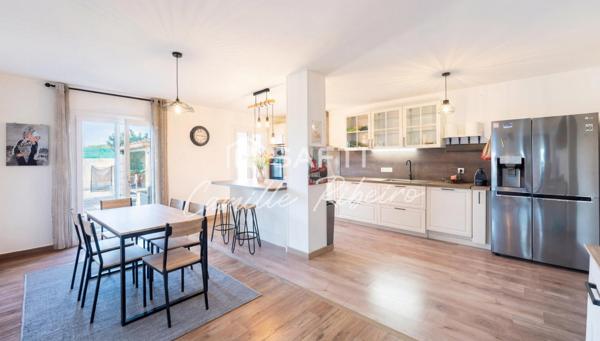 POLLESTRE, MAISON 3 FACES T5, AVEC GRAND JARDIN PISCINE ET GARAGE