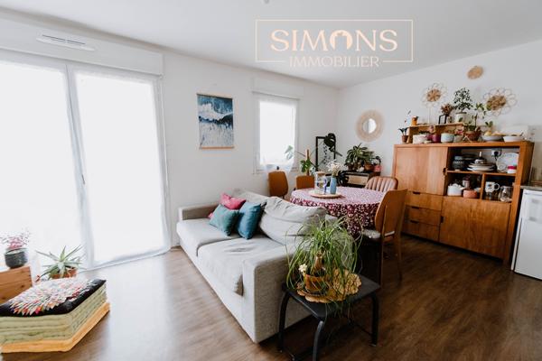 Vaste 2 pièces avec terrasse à Aytré