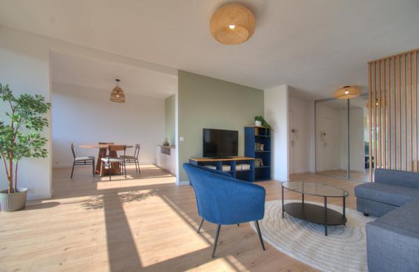 Appartement T3 de 85,15 m² avec garage, cave et parc privatif
