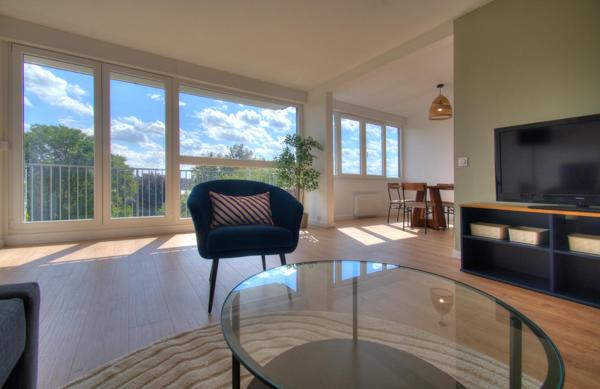 Appartement T3 de 85,15 m² avec garage, cave et parc privatif