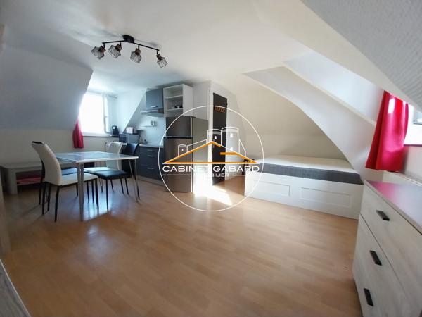 Grand studio meublé