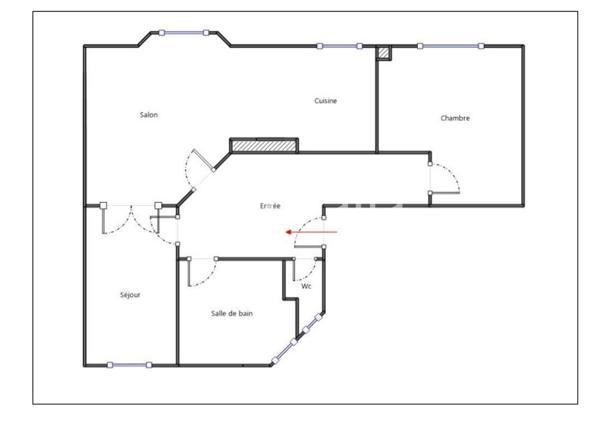 Appartement · Location Dijon (21000) 3 pièces · 67m²
