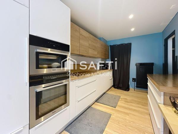 À vendre – Appartement rénové avec goût, 3 chambres, terrasse et garage à Maîche (25120)