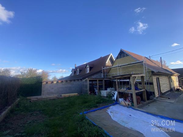 3%COM Maison alsacienne en cours de rénovation Hochfelden (67270)