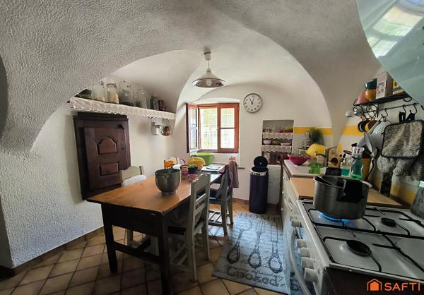 Maison T4 de village avec jardin/garage- le Monêtier-Les-Bains