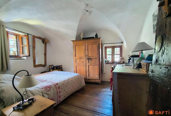 Maison T4 de village avec jardin/garage- le Monêtier-Les-Bains