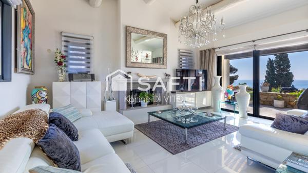 Vue mer - Au calme - Piscine - Boulodrome - Garage et stationnement