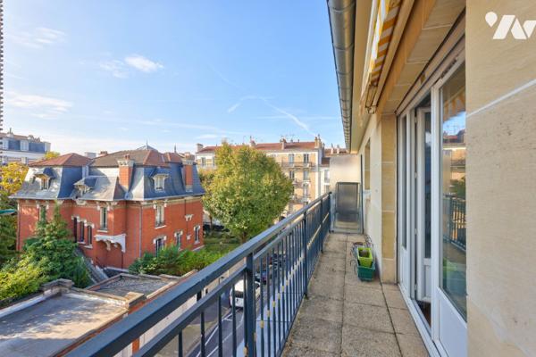 Nogent-sur-Marne : T3 en dernier étage avec balcon