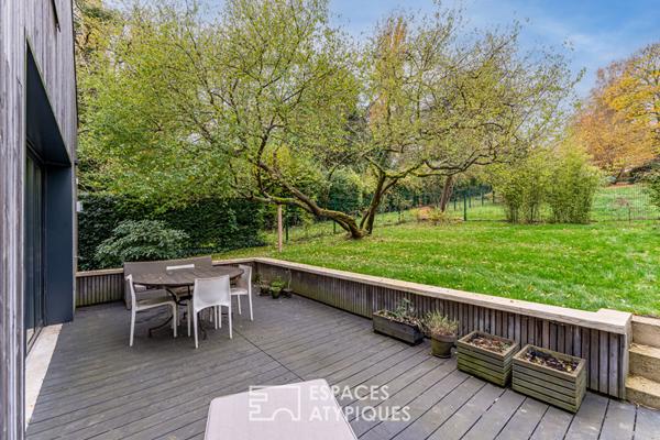 L’élégante : Maison d’Architecte RT 2012 avec vue