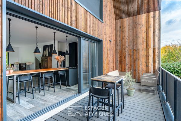 L’élégante : Maison d’Architecte RT 2012 avec vue