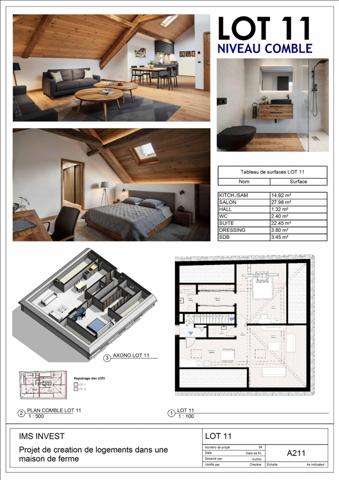 10 Appartements plateaux du studio au T3 A PARTIR DE 59.000€ - Sentzich - CATTENOM (57)