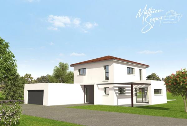 Jolie terrain avec vue pour accueillir tous vos projets de vie !