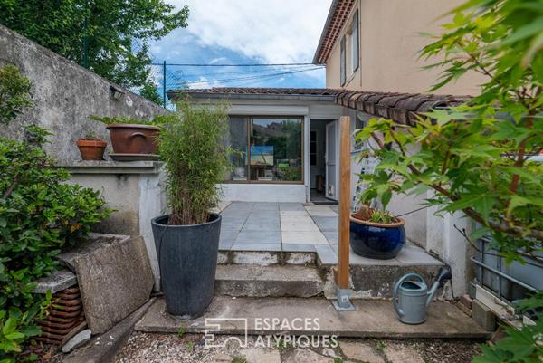 charmante maison bourgeoise avec jardin, terrasses et atelier d’artiste