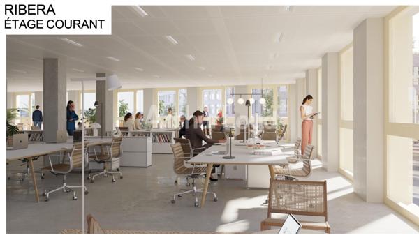 Bureaux neufs à vendre ou à louer à Lille quartier d'affaires accès TGV