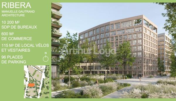 Bureaux neufs à vendre ou à louer à Lille quartier d'affaires accès TGV