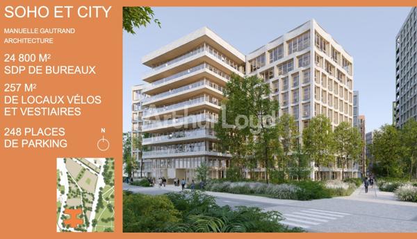 Bureaux neufs à vendre ou à louer à Lille quartier d'affaires accès TGV