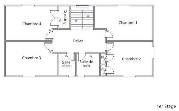 Maison de Maître 5 chambres avec jardin de 1382m2